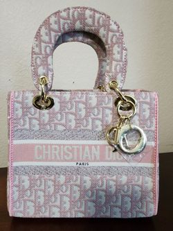 Toile de Jouy Lady D-Lite Bag Embroidered