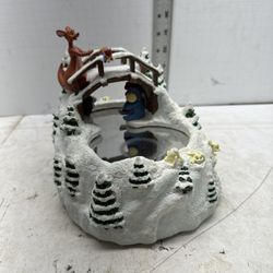 Pooh's Season Of Song Winter Disney Store Musical Ice Skating Rink 1997 #P