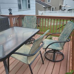 Patio Dining Set  For $140