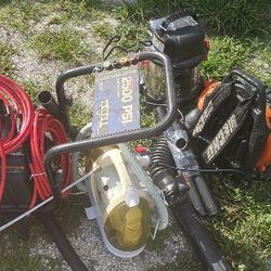 Pressure Machine For Floor And Car, Vaccuim, And Dustblow.