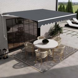 Aleko 13x10 ft Caribbean Style Awning