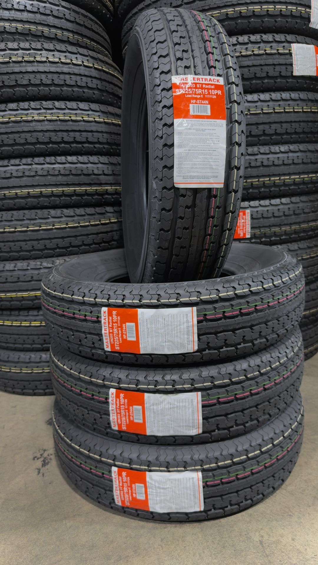 ST 225/75R15 Mastertrack Trailer Tires