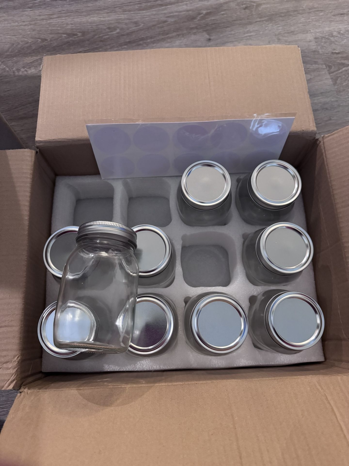 New Mason Jars & Labels - Wedding, Party, Home