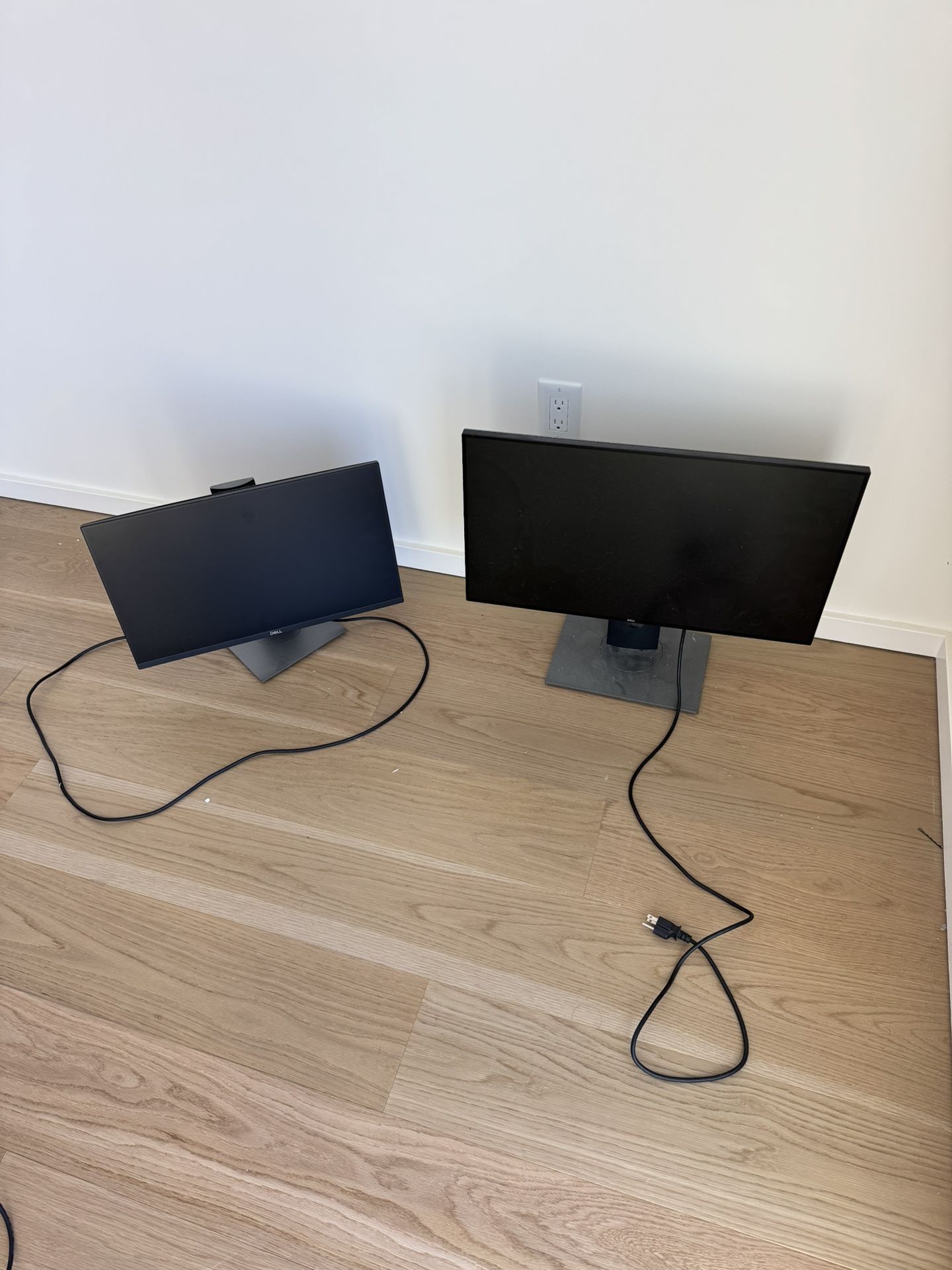 Two Dell Monitors