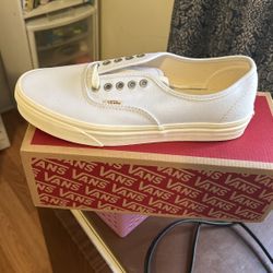 NEW White VANS