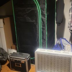 Quictent Indoor Grow Tent + Galaxy Hydro Grow Light 