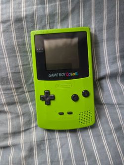 Gameboy color kiwi