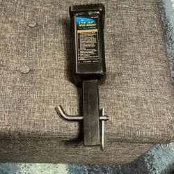 Haul master one and 1/4 inch to 2 inch hitch adapter