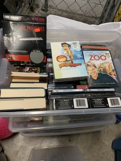 Movies , cds, books