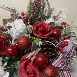 Artificial Bouquet In Vase