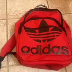 Adidas Red Backpack