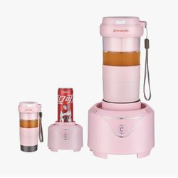 Personal Portable Blender for Shakes and Smoothies Mixer USB Rechargeable.Electric Beverage Water Drink Cooler,Smart water bottles for beer cooler 6℃-