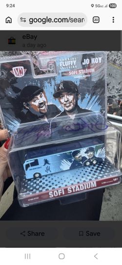EXCLUSIVE Jo Koy & Fluffy, Sofi Stadium Limited Edition Auto tour bus