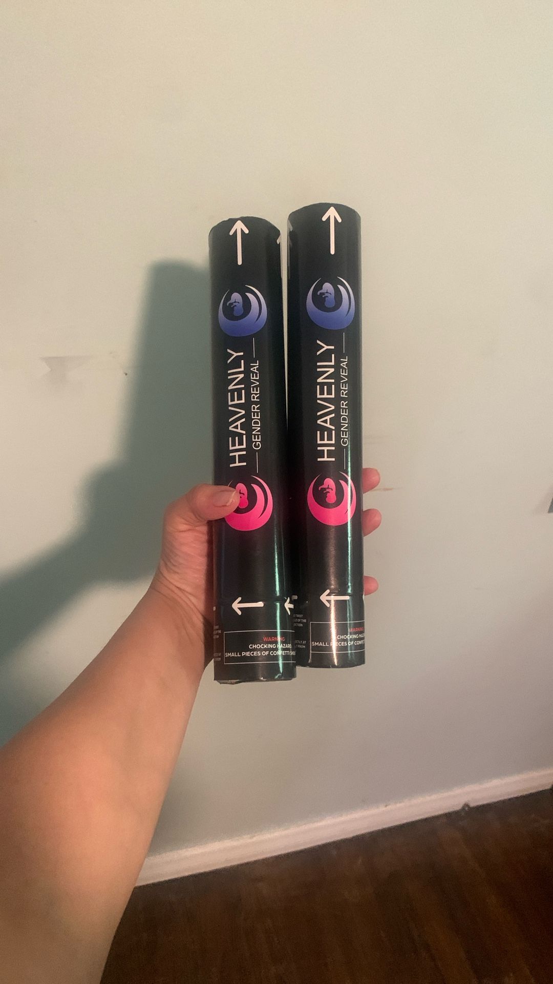 Boy Baby Gender Reveal Popper