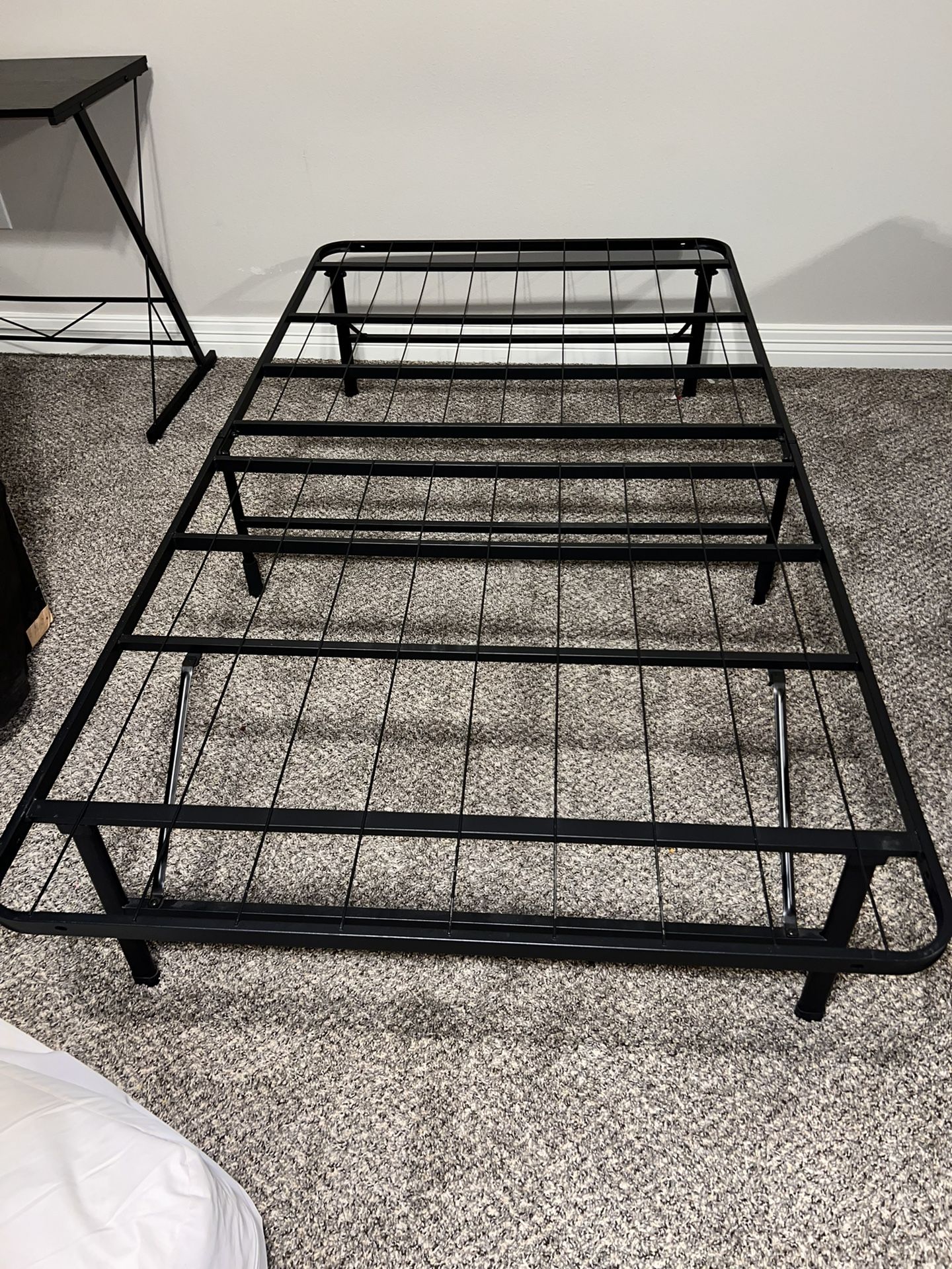 $30 For Metal Twin Size Bed-frame & Low Box-Spring!