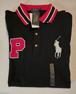 Ralph Lauren Polo Big Pony P Black Size 2XLT 