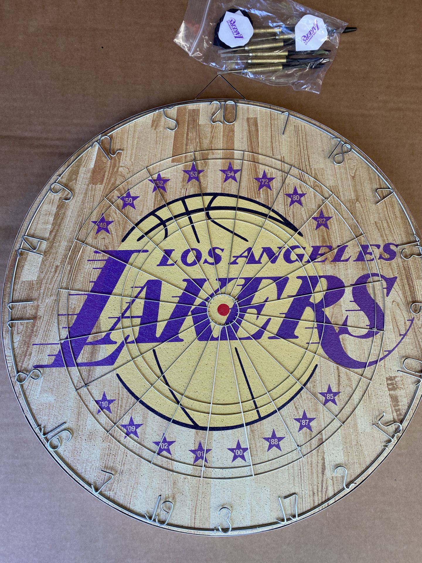 Lakers Dart board - New In box