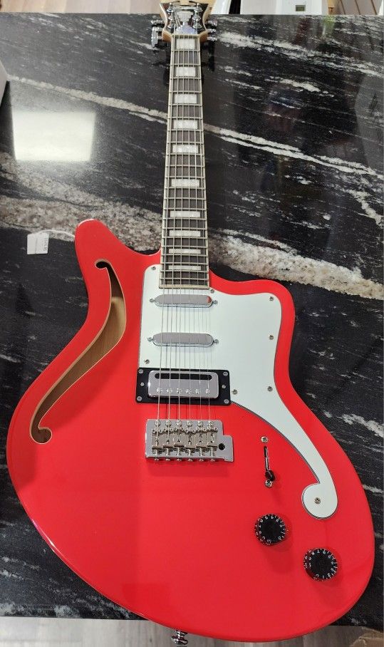 D'ANGELICO ELECTRIC ACOUSTIC GUITAR