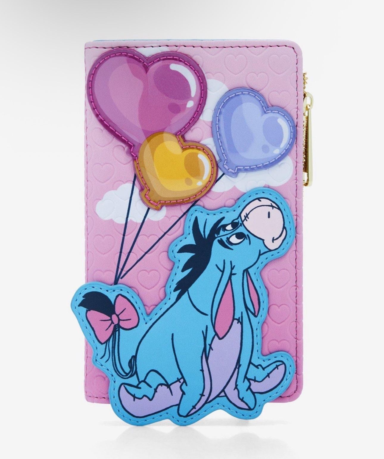 Loungefly Disney Winnie the Pooh Eeyore Heart Balloons Wallet NWT