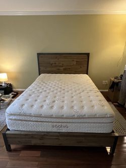Queen bed frame