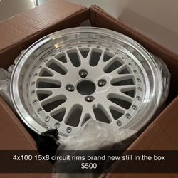 Circuit Rims 4x100 15x8 
