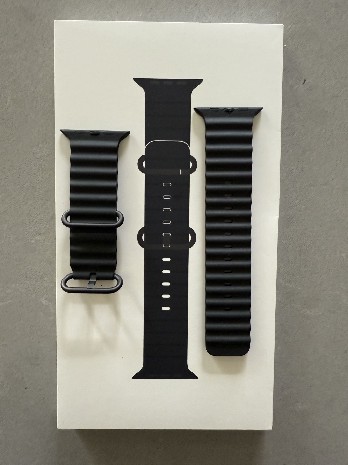 Apple Watch Ultra Black Ocean Band
