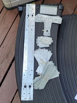 Galvanized Steel Framing Hardware Connector Lot