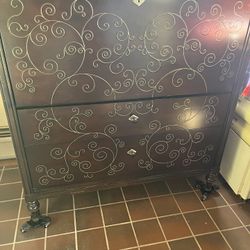 Elegant Bernhardt Secretary Desk