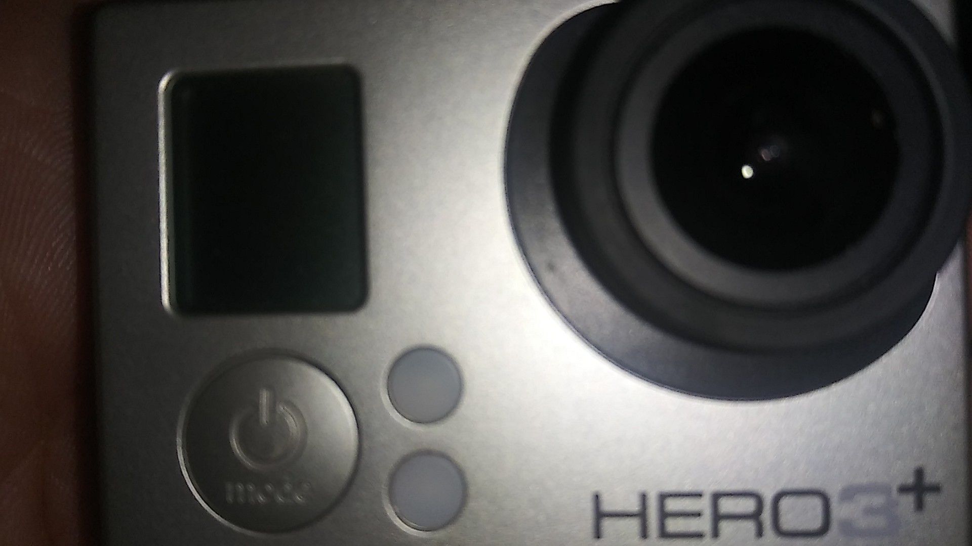 HERO 3+ camera comes witj charger and hard case for it and 128 G B. Sd card