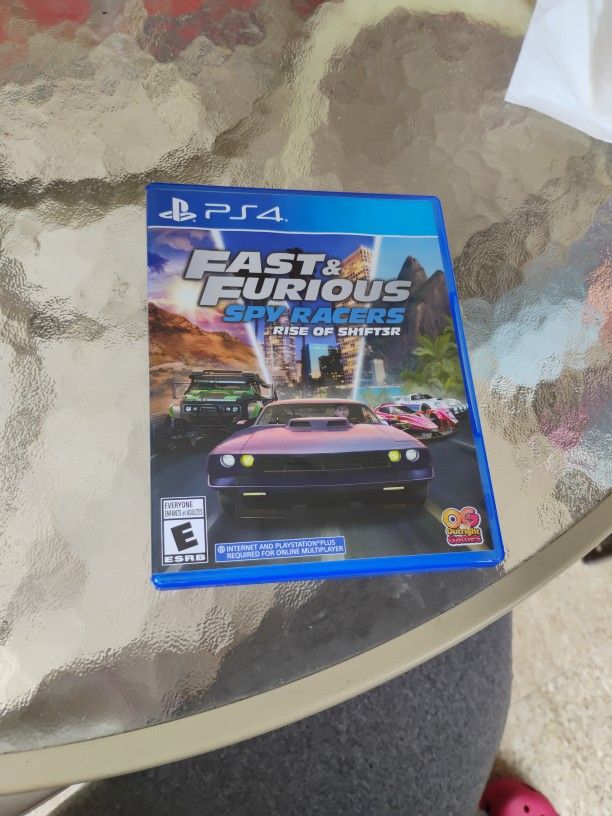 Fast And The Furious Spy Racers PS4/PS5 Game