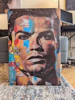 Medium - Wall art Gallery Wrapped Rinaldo Canvas 17.5 in x 25.5 in (1.5 ft x 2 ft)