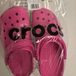 Hot Pink Crocs
