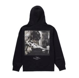 Supreme Joel-Peter Witkin/Supreme Sanitarium Hooded Sweatshirt - Medium Size - Black - Brand New