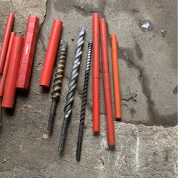 Hilti Drill Bits 6 Pcs  Total