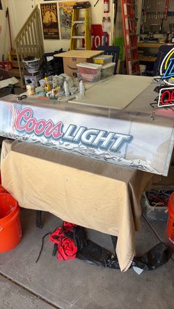 Coors Light Pool Table Light