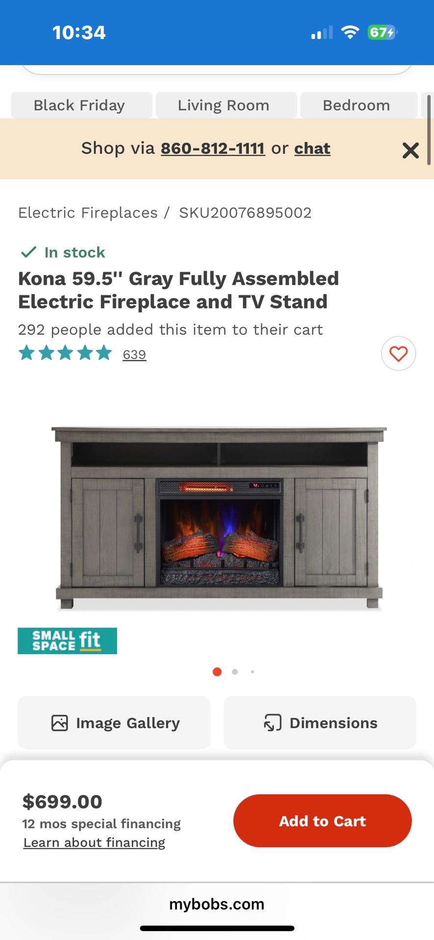 Electric Tv Stand And Fire Place