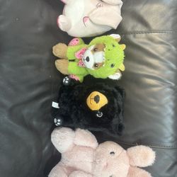 Set Of 4 Plush - Variety