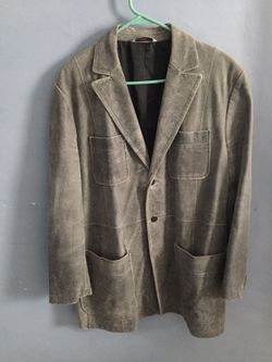 Leather Perry Ellis jacket