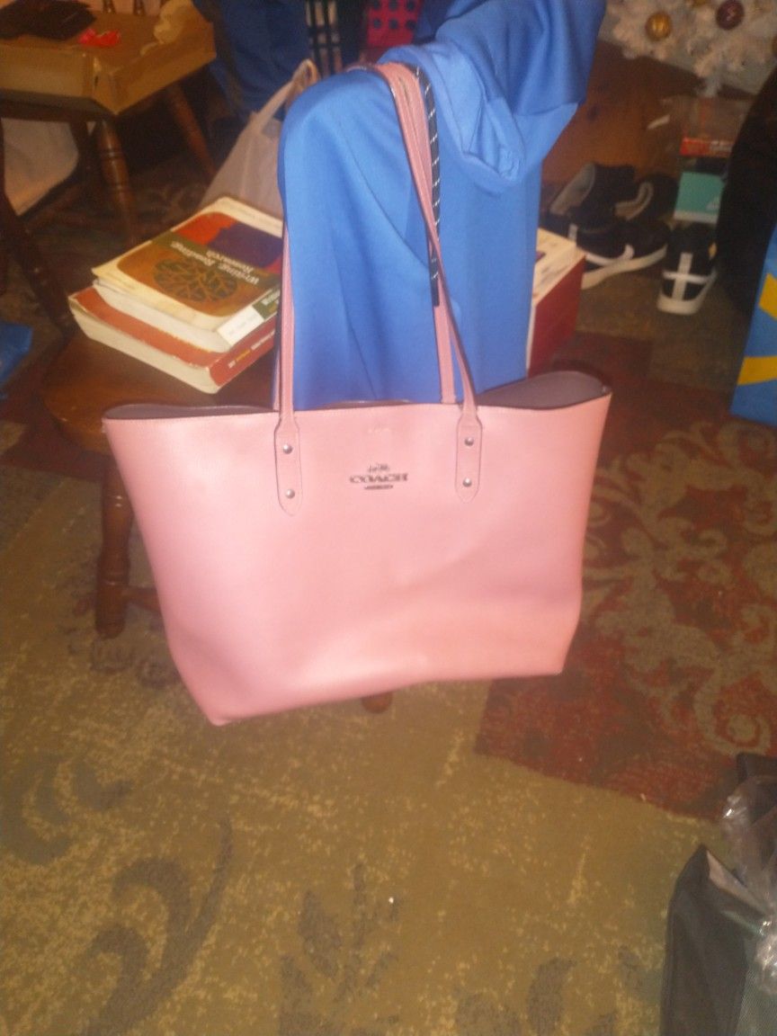 Pink Coach Purse 