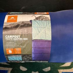 Ozark Trail Campout Youth Sleeping Bag. 