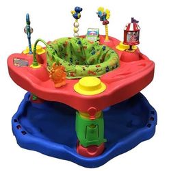 Evenflo ExerSaucer Bouncer Activity Center Mega Circus