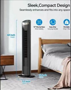 40 inch portable tower fan
