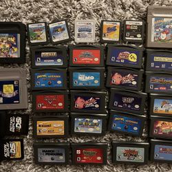 Gameboy games, DS, Gameboy Advanced Games