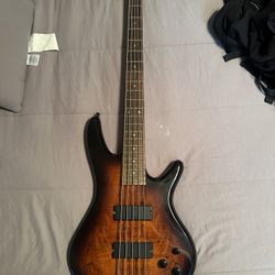 Ibanez 5 String Bass Guitar