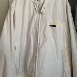 Men’s XL White Members Only Jacket