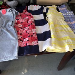 5 Dresses Size 7