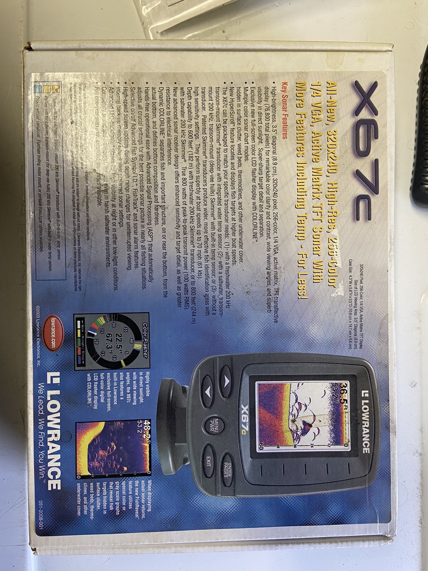 Lowrance X67c