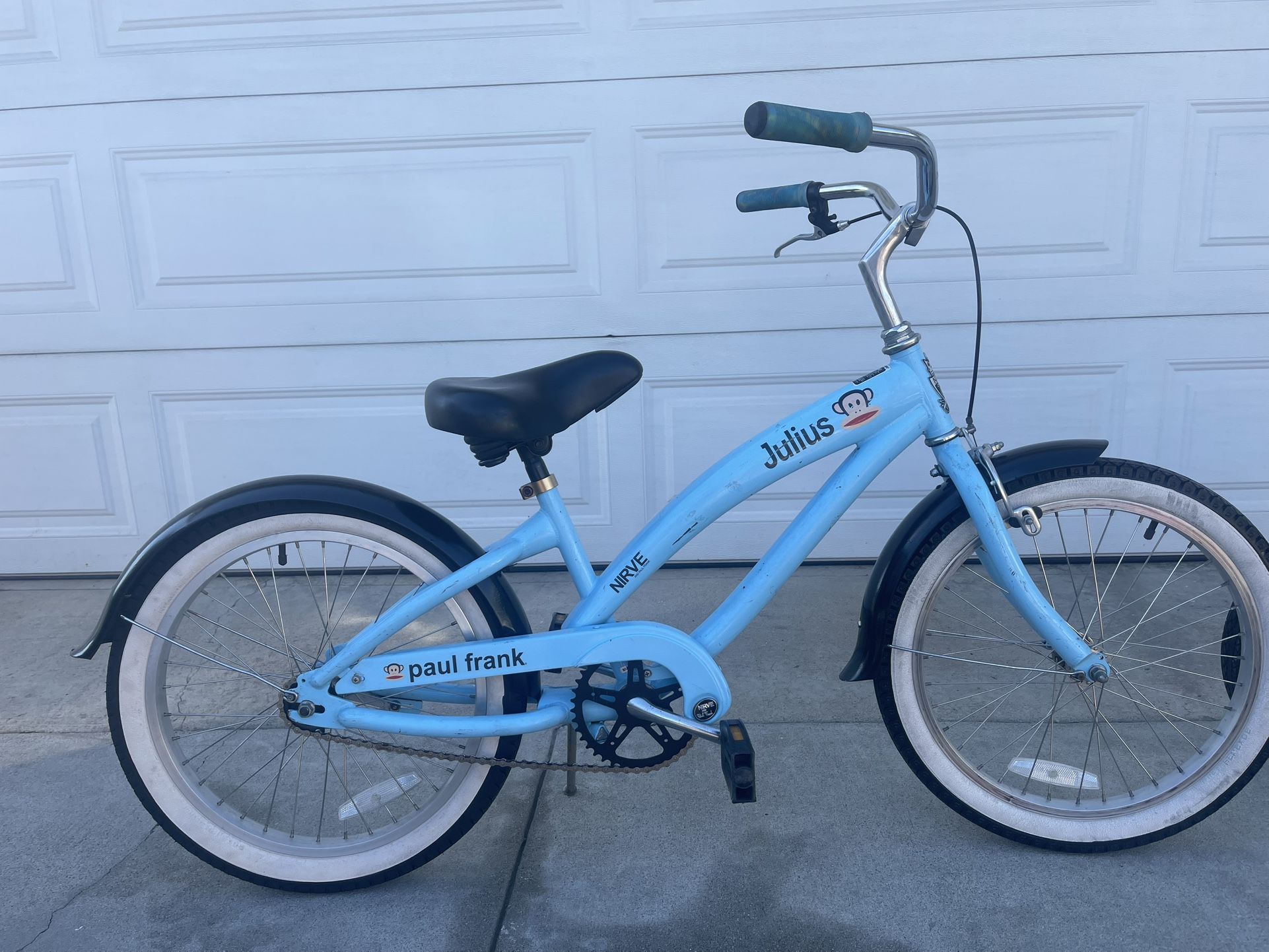 KIDS 20” PAUL FRANK BEACH CRUISER BIKE