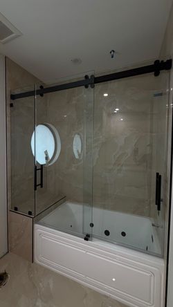 Glass Shower In All The Measures