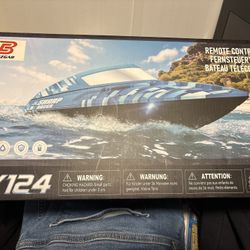 BEZGAR RC Boat, 16 inch Big Brushless Remote Control Boat for Adults and Kids, 35+ KPH Fast Speed RC Boats with 2000mAh Large Rechargeable Battery - T